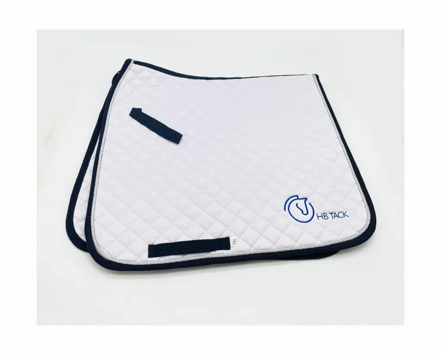 Quilted Dressage Pad with Rope Piping