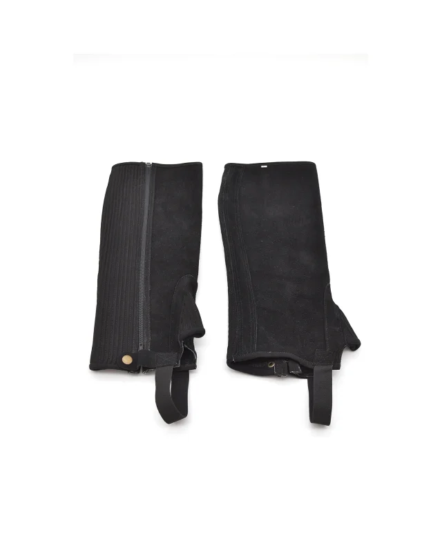 Half Chaps, Suede with Side Zipper